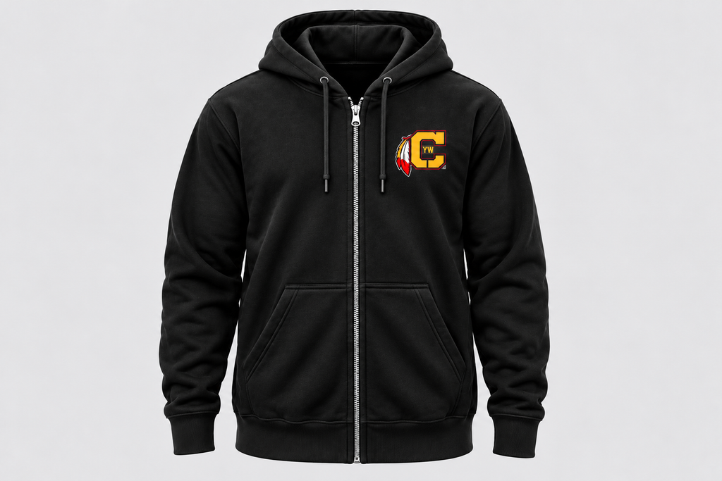 Calaveras Youth Wrestling Zip-Up Hoodie