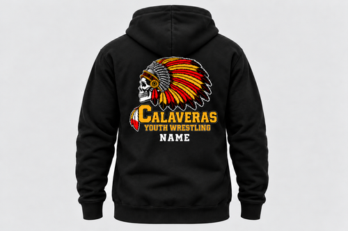 Calaveras Youth Wrestling Pullover Hoodie